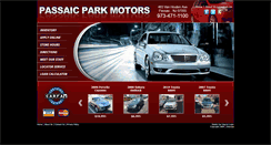 Desktop Screenshot of passaicparkmotors.com